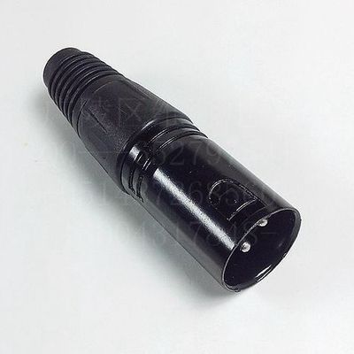 炫黑三芯卡儂公頭 專業(yè)音頻連接的高品質(zhì)選擇